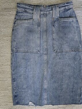 We The Free Light Blue Straight-Leg Jeans